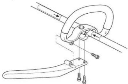JONSERED GC 2125C - Montering av J-handtag - 3