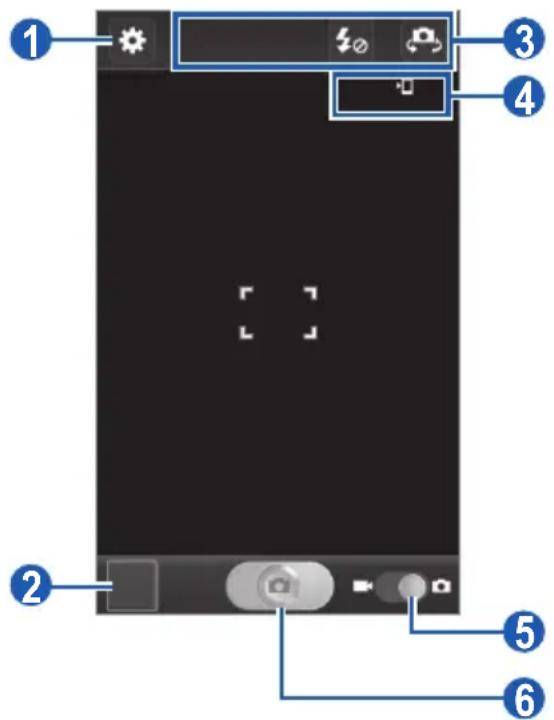 SAMSUNG Galaxy Wonder GT-I8150 - > Ta ett foto - 1