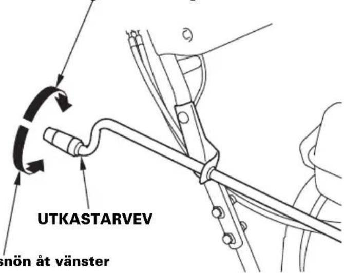 UTKASTARVEV snön åt vänster