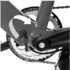 Nishiki Assist SL - Montering och demontering av batteriet - 1