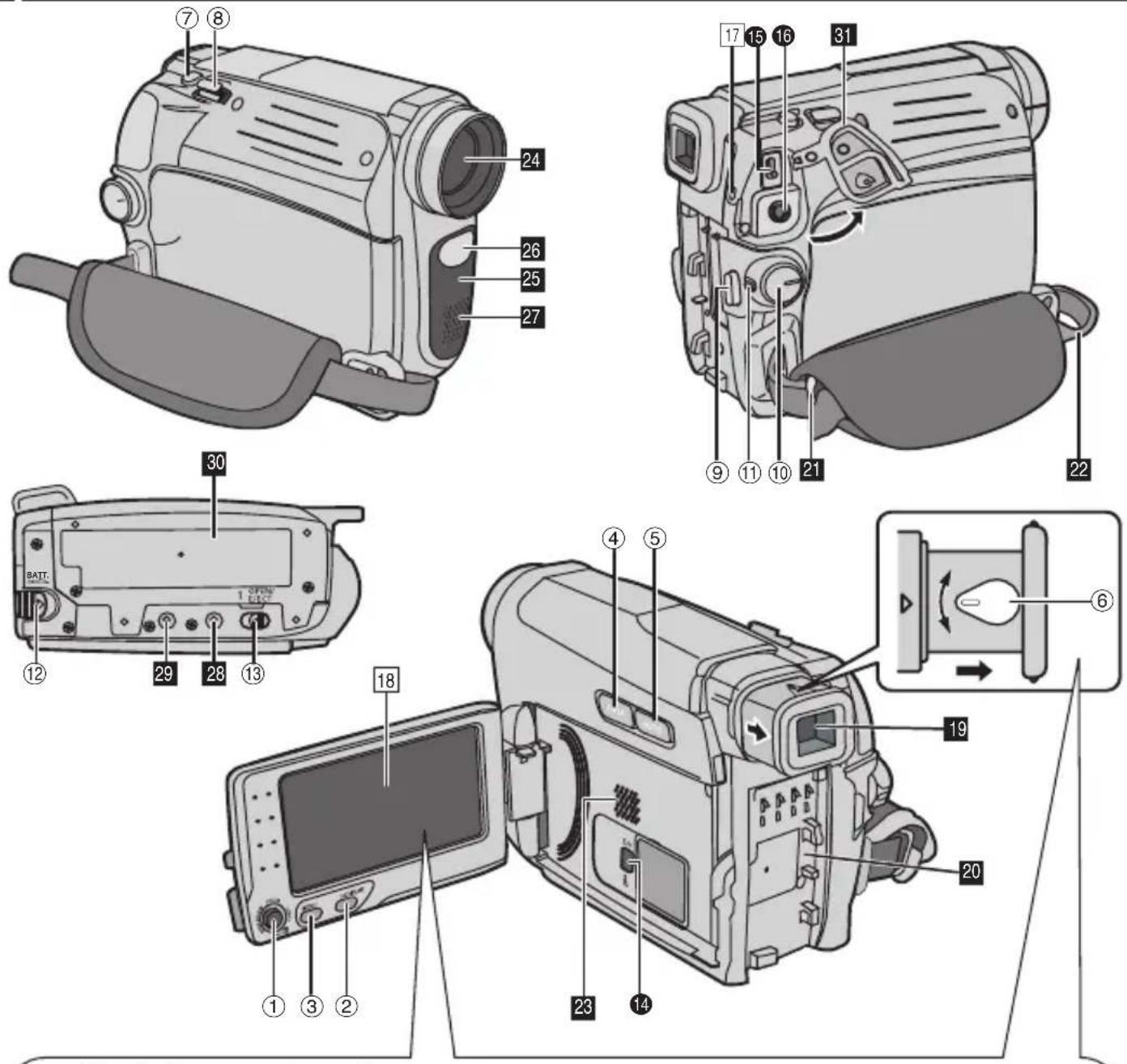 JVC GR-D728E - Register - 1