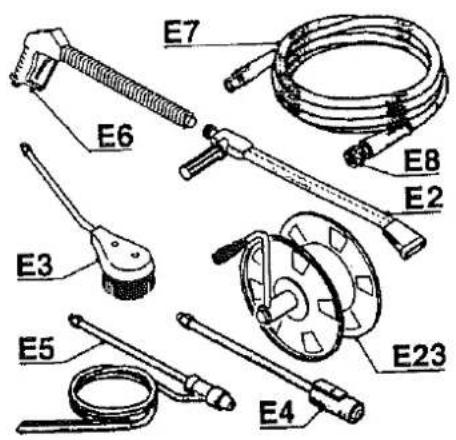 E7 E6 E8 E2 E3 E5 E23 E4