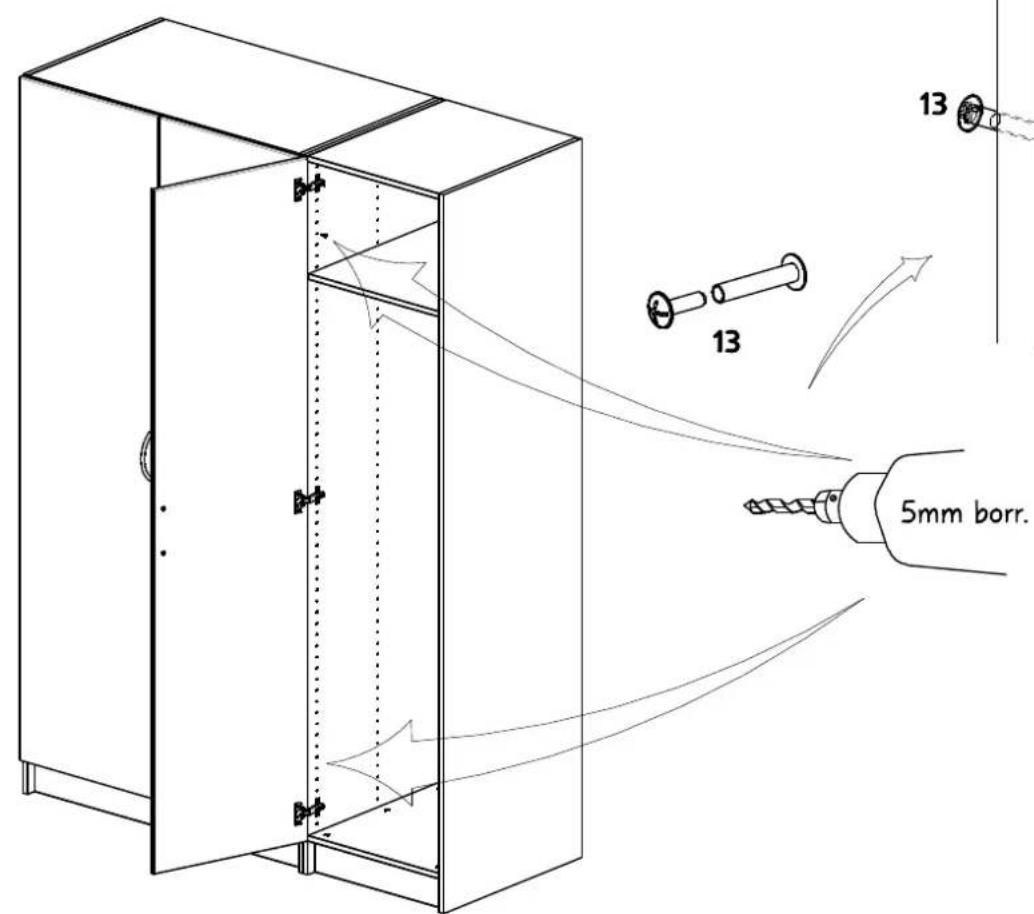 Talgø Basic (100cm) - Justering av hengsler - 4