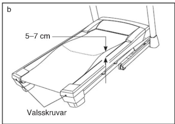 b 5-7 cm Valsskruvar
