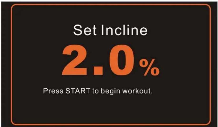 Master T770 - P2 - P5 Incline Program : - 2