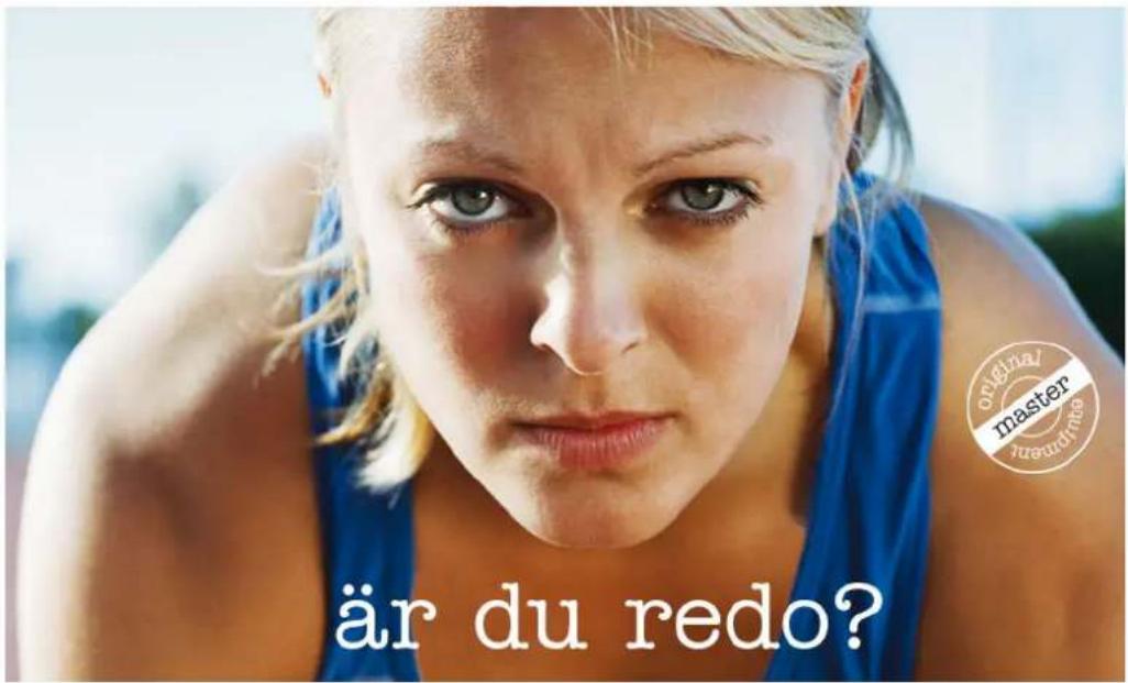 är du redo? opetina/ master traudrins