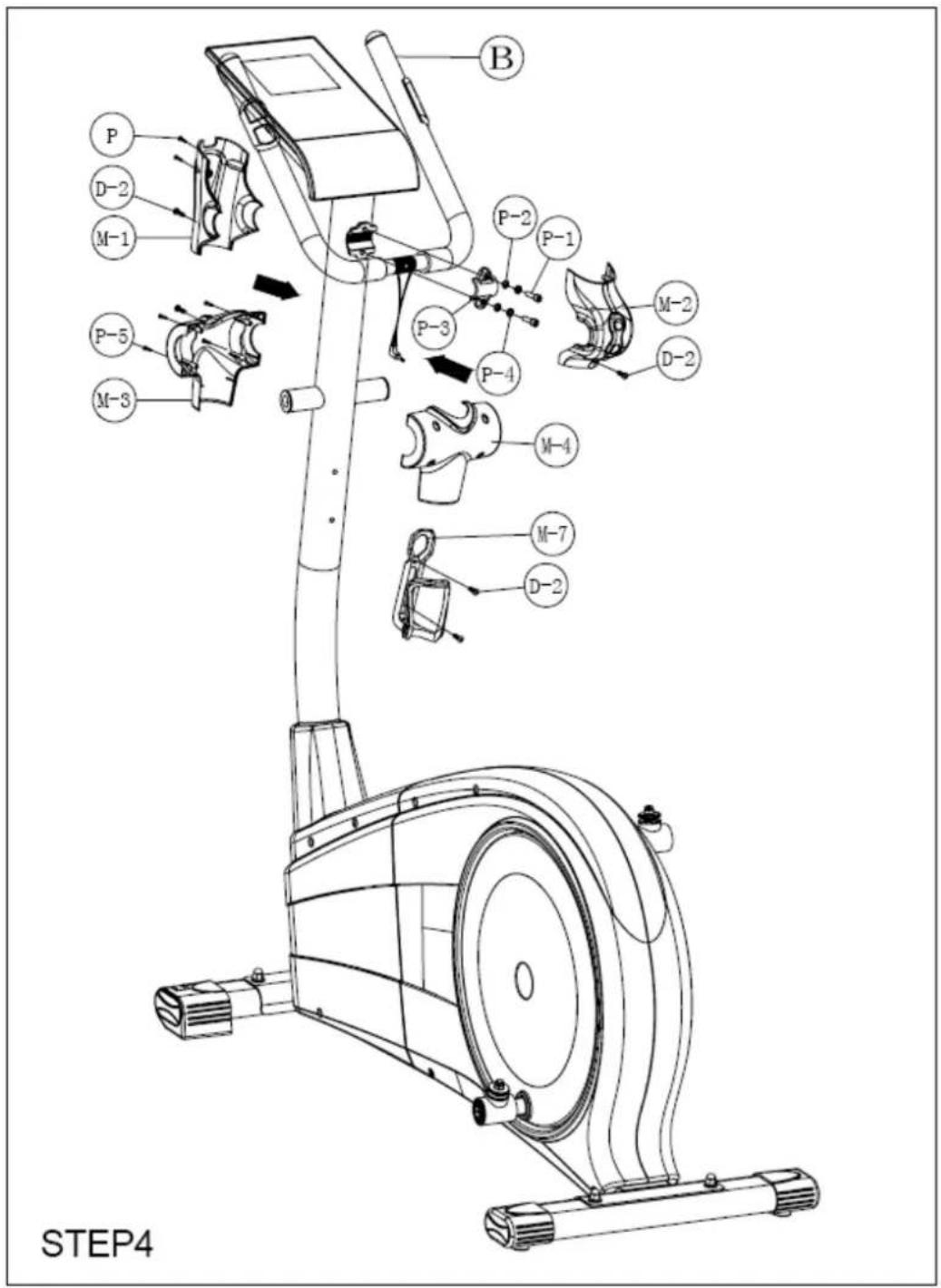 B P D-2 M-1 P-5 M-3 P-2 P-1 P-3 P-4 M-2 D-2 M-4 M-7 D-2 STEP4