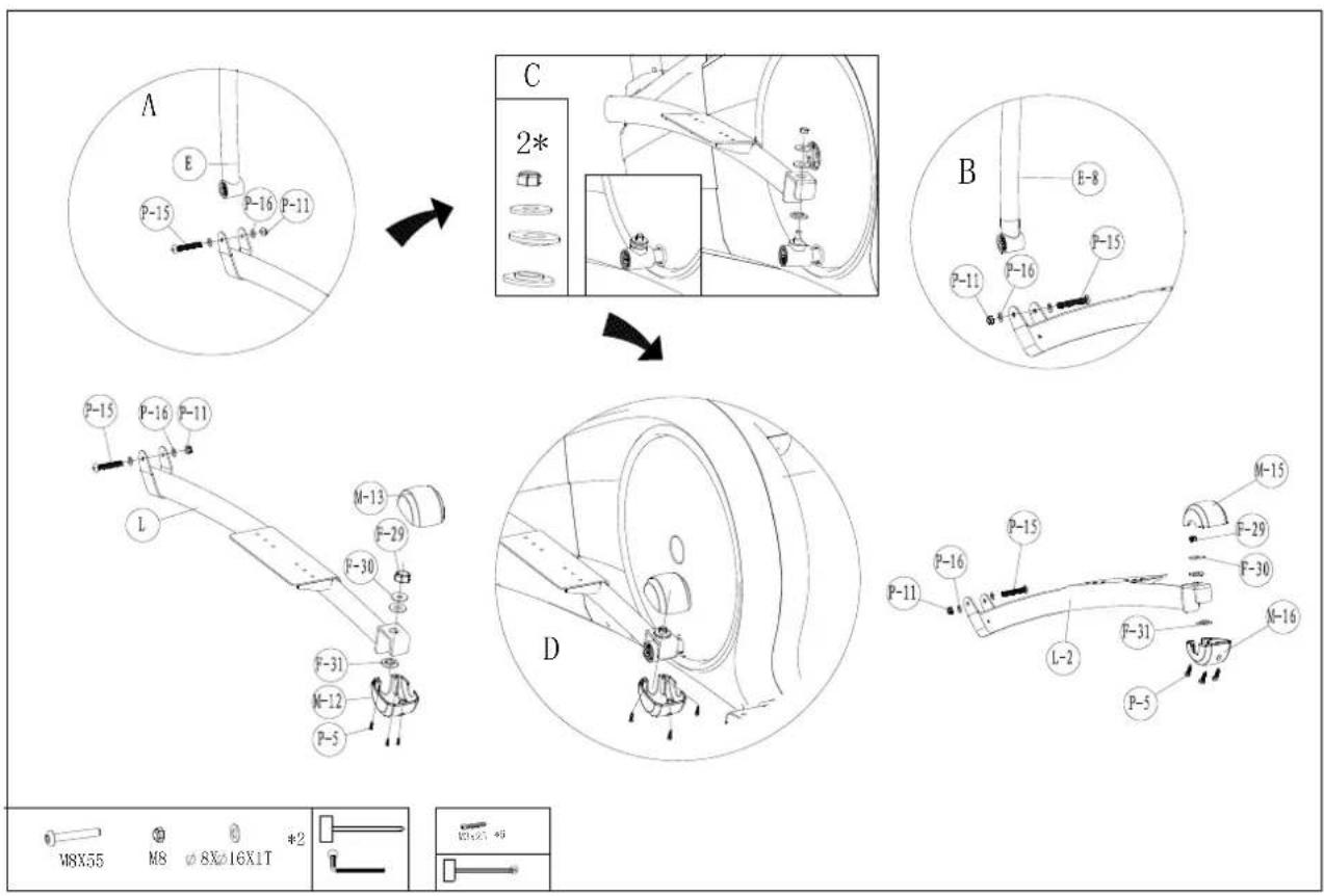 Casall X400 - STEG 3 - 4