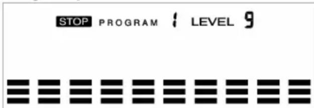 STOP PROGRAM ; LEVEL 9