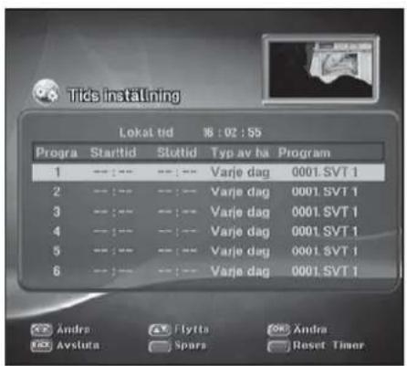 TRIAX CR 111 CG - Förprogrammering - 1