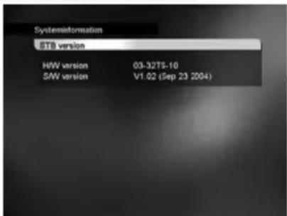 GRUNDIG DSR 6452 HD/CD - Visa apparatinformation - 1
