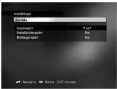 GRUNDIG DSR 6452 HD/CD - Barnlås - 1