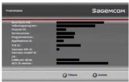 SAGEMCOM DT90 - Boxinformation - 1
