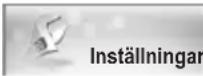 PANASONIC Viera TX-P55VT50Y - Visa menyn och välj [Inställningar] - 3