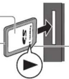 PANASONIC Viera TX-P55VT50Y - För att sätta in eller ta ut SD-kortet / USB-flashminnet - 3