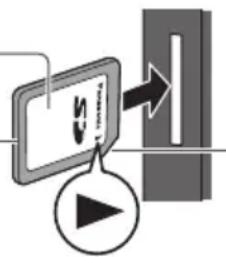 PANASONIC Viera TX-P50VT50Y - För att sätta in eller ta ut SD-kortet / USB-flashminnet - 3