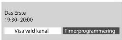 Das Erste 19:30- 20:00 Visa vald kanal Timerprogramming