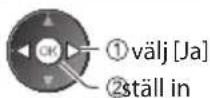 PANASONIC Viera TX-P50G30Y - Välj [Ja] för att fortsätta - 6