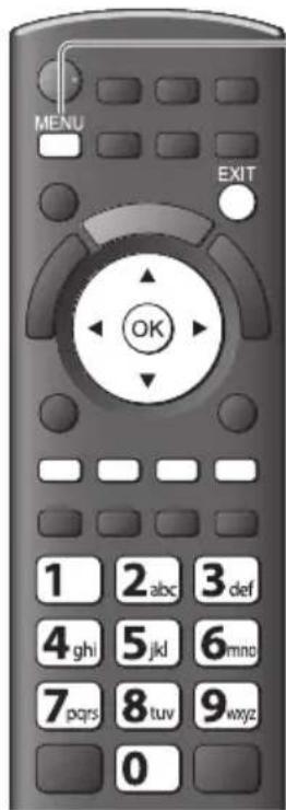 MENU EXIT 1 2 abc 3 def 4 ghi 5 jkl 6 mnc 7 pqrs 8 tuv 9 wyz 0