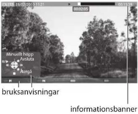 MANUELIT hopp Avsluta Atergå bruksanvisningar 00:02:05 00:15:39 informationsbanner