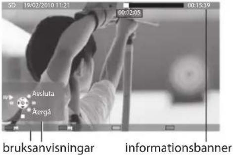 50: 19/02/2010 11:21 00:02:05 00:15:39 Avsluta Åergå bruksanvisningar informationsbanner