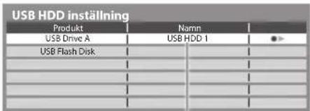 PANASONIC Viera TX-P42G30Y - 4Bekräftelse för att aktivera USB HDD för inspelning - 3