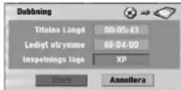 LG RH278HB - Kopiering från en DVD-skiva till hårddisken - 2