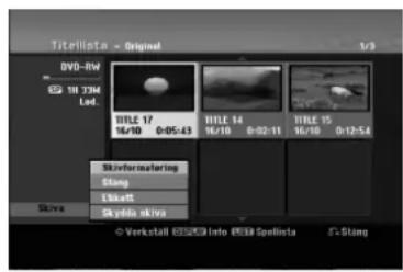 LG RH247HB - Tilläggsfunktioner för inspelningsbara DVD-skivor - 1