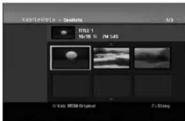 LG RH247HB - Lägga till ytterliggare titlar/ kapitel i spellistan - 3
