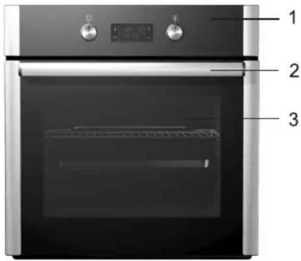 GORENJE BO7500AX - Beskrivning av apparaten - 1