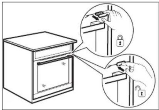 Husqvarna-Electrolux QCE5765K - Mekaniskt lucklås - 1