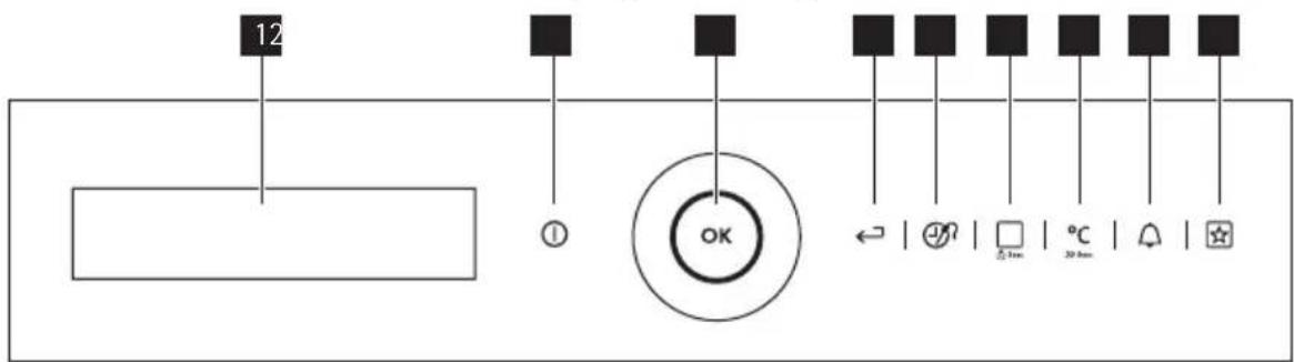 Husqvarna-Electrolux QCE5765K - KONTROLLPANEL - 1