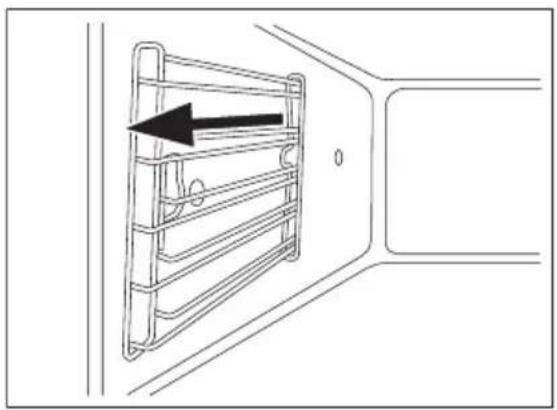Husqvarna-Electrolux QCE5765K - Borttagning av ugnstegarna - 3