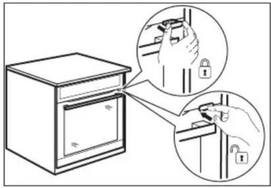 Husqvarna-Electrolux QCE5225K - Mekaniskt lucklås - 2