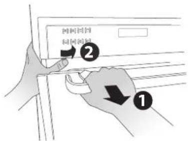 ASKO OP8651 - Avaktivera spärren - 1