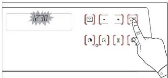 12°30 [℃] [- +] [●] [G] [8] [START]