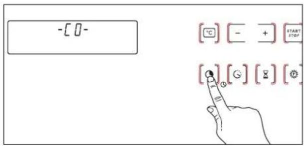 - [ ] - [ °C ] [ - ] + [ START STOP ] [ ] [ G ] [ 8 ] [ ∞ ]