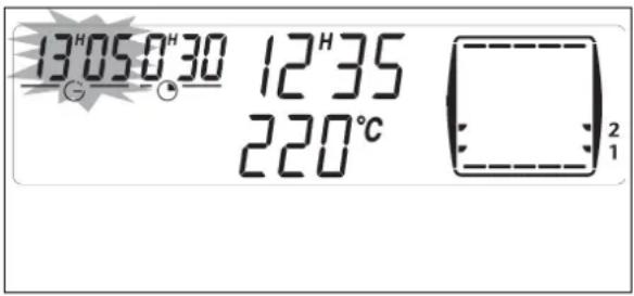 13°05:030 12°35 220°C
