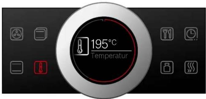 195°C Temperatur
