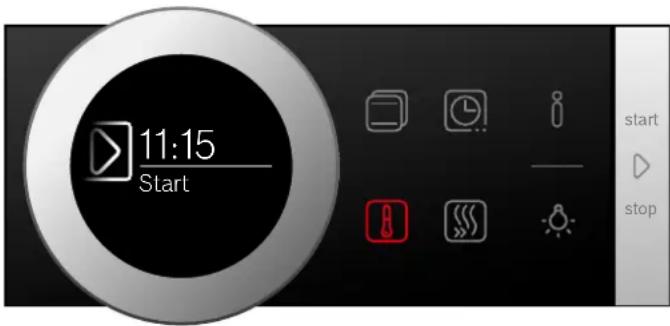 BOSCH HBG633CB1S - Slå på med start/stop ▷. - 1