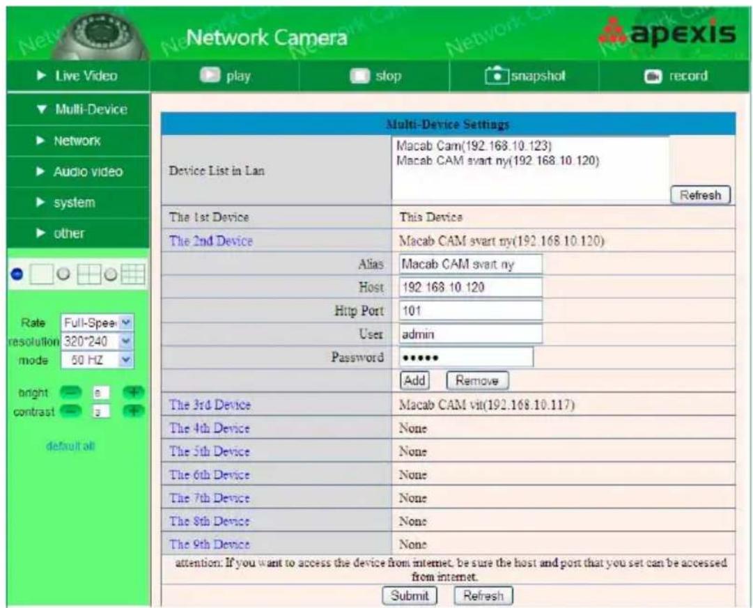 Apexis APM-11 - Uppgradera kameran - 4
