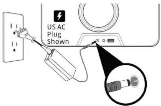 US AC Plug Shown