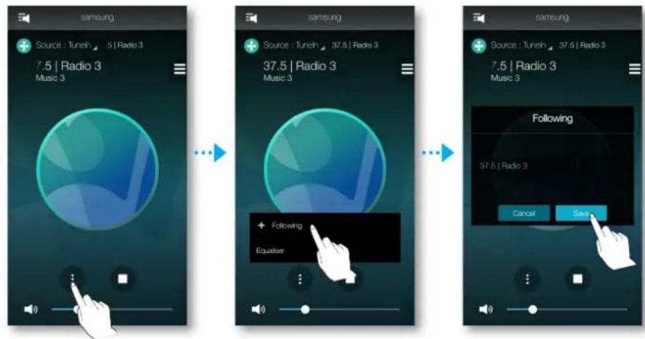 samsung + Source : TuneIn 5 | Radio 3 7.5 | Radio 3 Music 3 ... ... samsung + Source : TuneIn 37.5 | Radio 3 37.5 | Radio 3 Music 3 ... ... samsung + Source : TuneIn 37.6 | Radio 3 7.5 | Radio 3 Music 3 Following 37.6 | Radio 9 Cancel Save