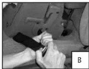 Anotomic Sitt Carrot III - Installation med ISOFIX - 4