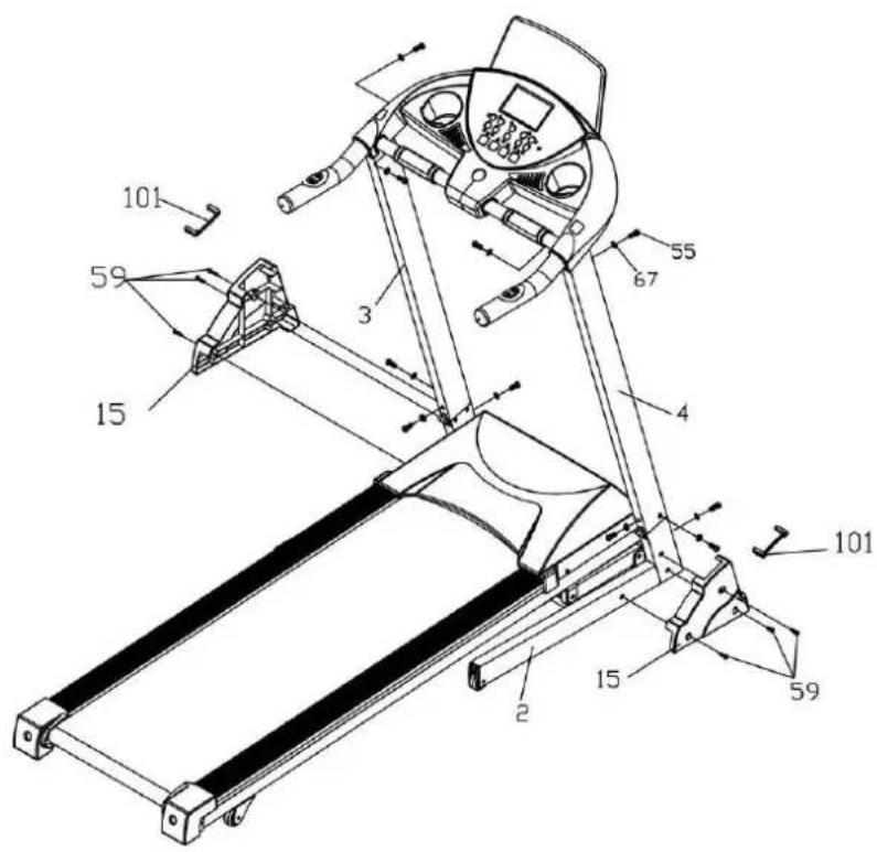 Exerfit 425 Runner - Extra verktyg: - 2