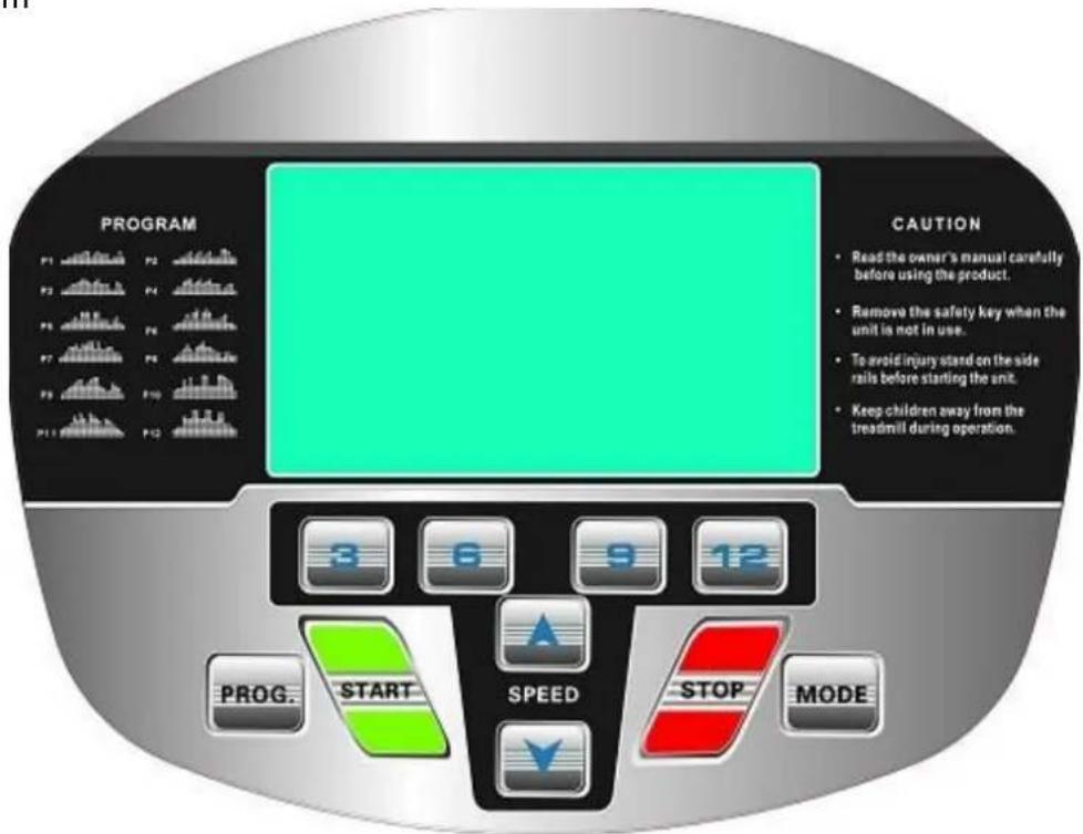 Exerfit 400 Walker - Skärm - 1