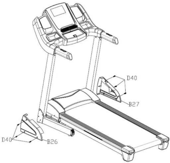 Exerfit 2000 Pro Runner - Monteringsinstruktione - 16