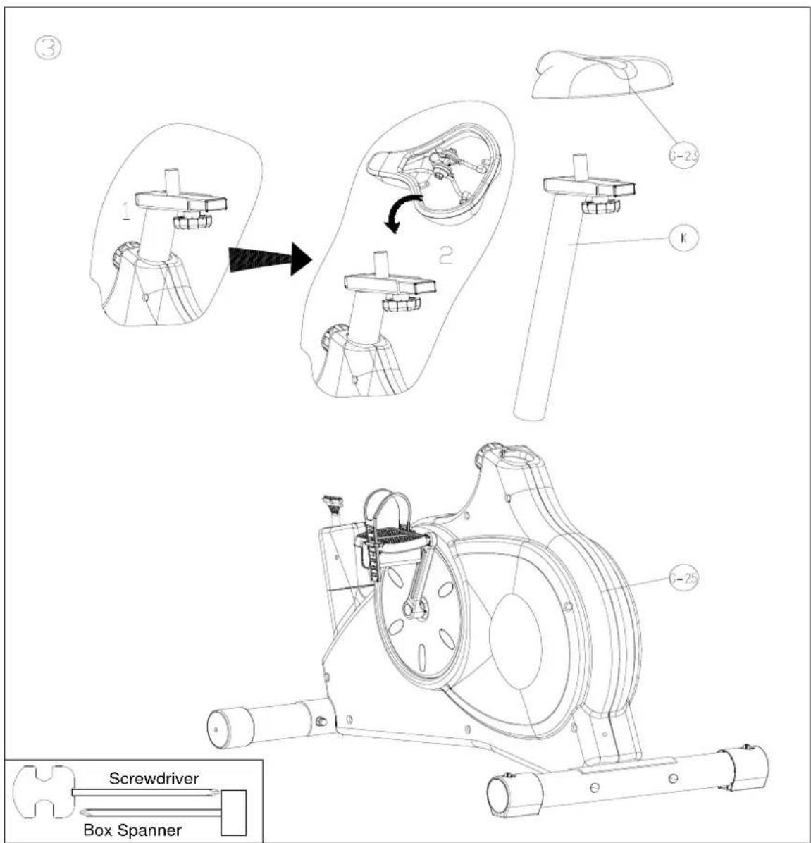 Exerfit 400 Magnetic - 2