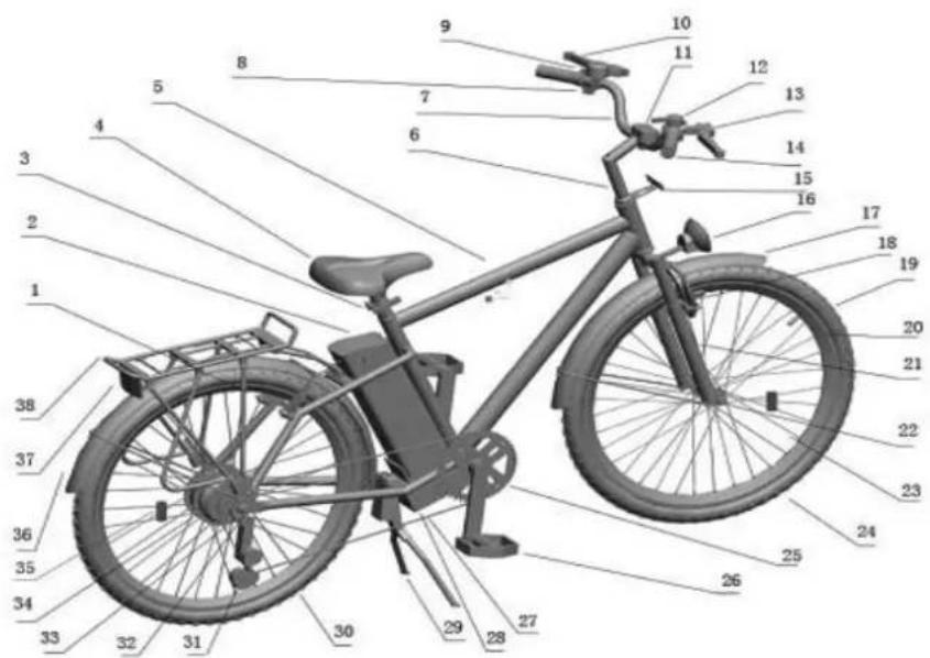 Tiq EB131 - DIAGRAM DELAR - 1