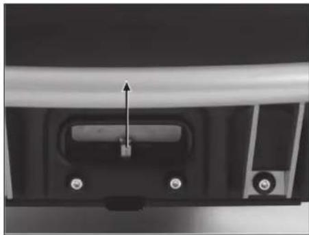 Ottobock B600 - Öppna batterifacket - 1